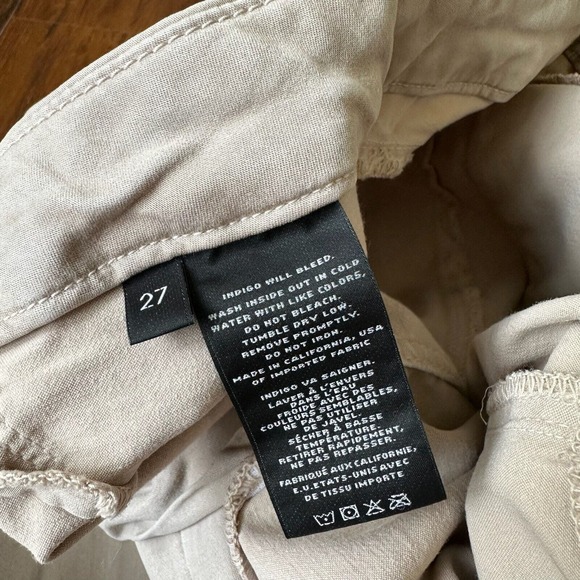 J BRAND Anja Cuffed Pants Crop Slim Fit in Concrete Dust - Picture 9 of 12